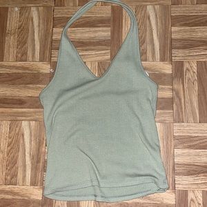 Green American Eagle halter top